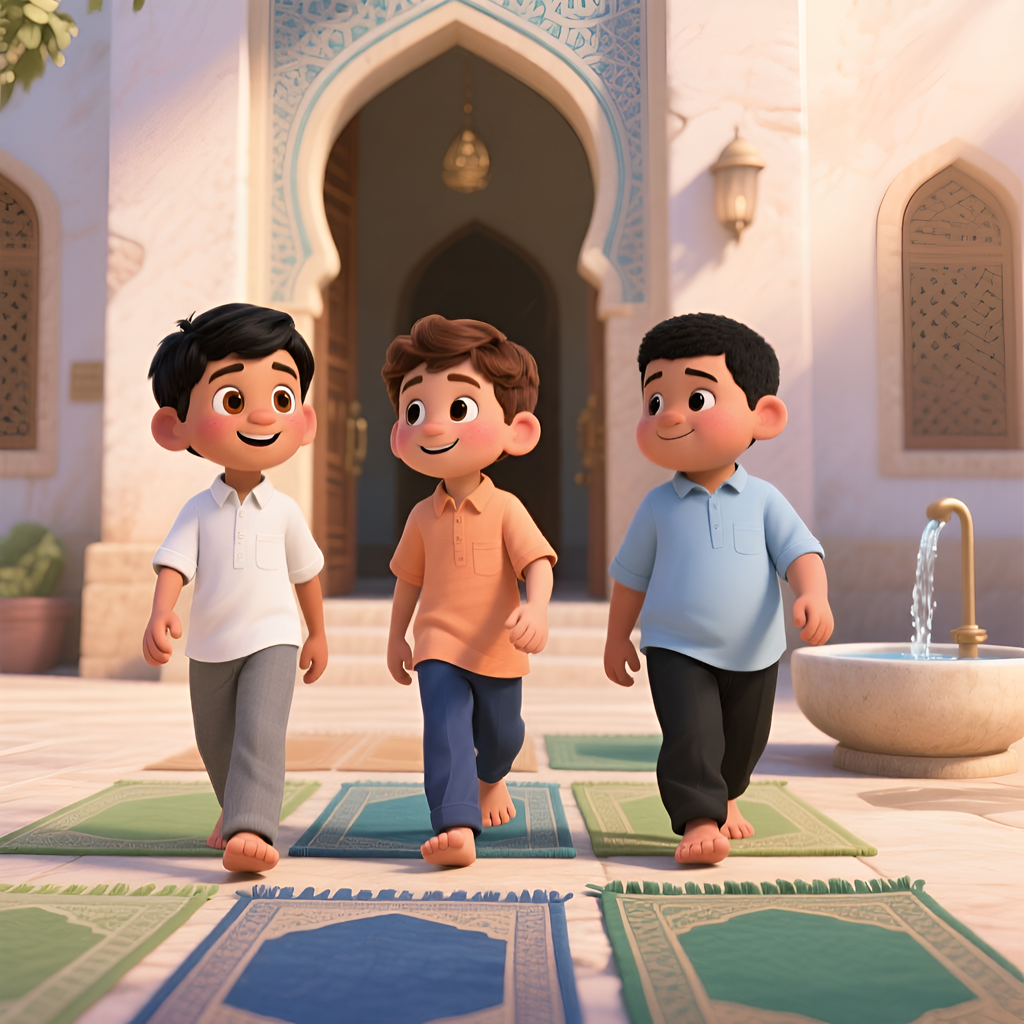 هَيَّا نَتَوَضَّأُ لِلصَّلَاة!